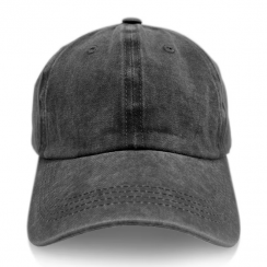 6 Pks Washed Dyed Distressed Vintage Cotton Adjustable Baseball Cap